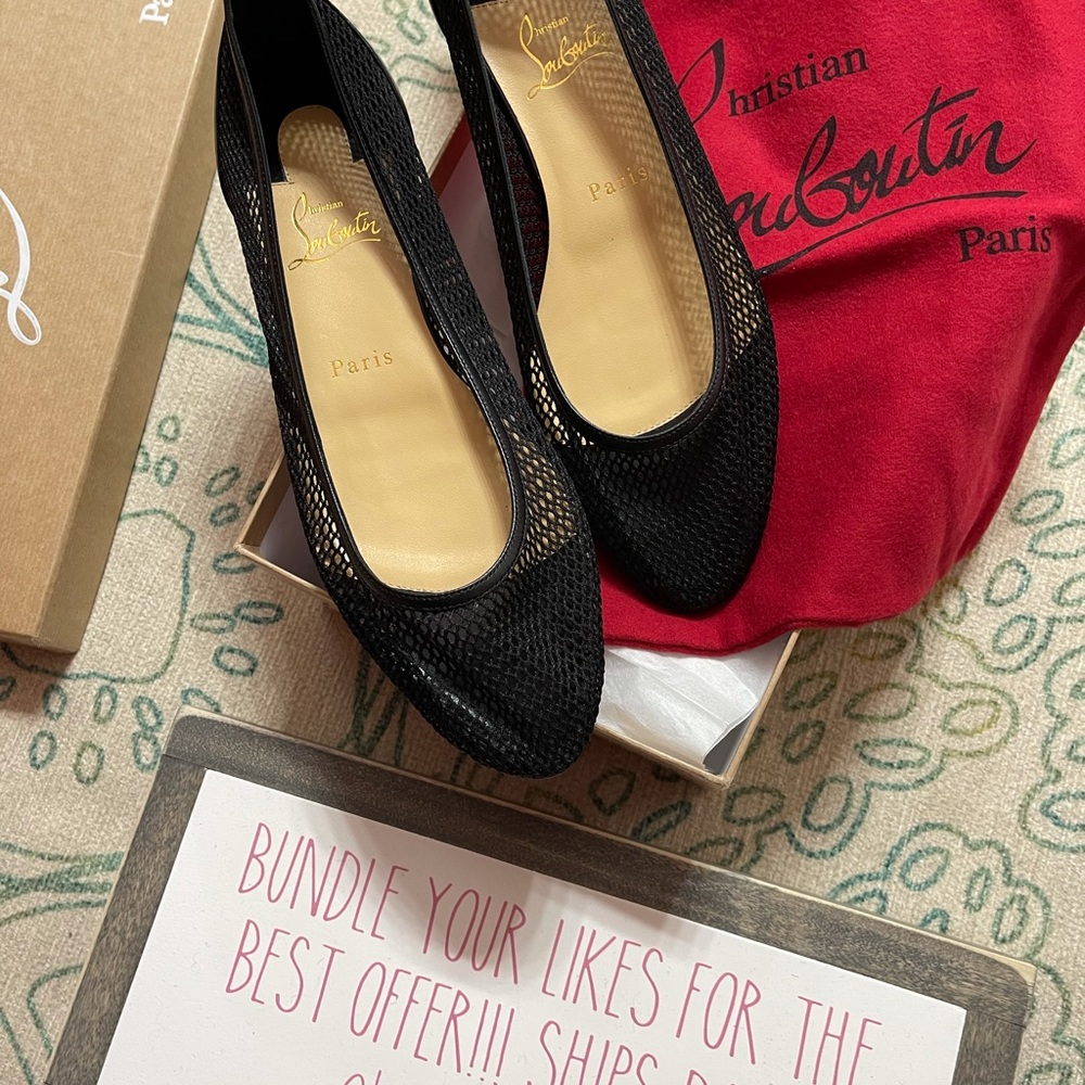 Christian louboutin size 39.5 shoes